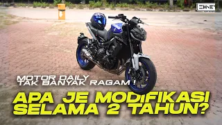 LAYAN DAILY SEPANJANG 2 TAHUN ⚡ | Yamaha MT-09 Malaysia [4K]