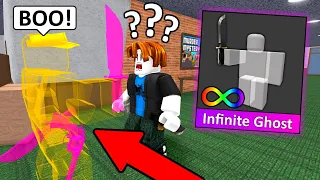 Infinity Ghost Perk in Roblox Murder Mystery 2!