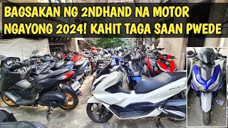 Bagsakan ng Secondhand na Motor Ngayong 2024! May Nmax. Aerox. at Pcx at Marami pang iba!