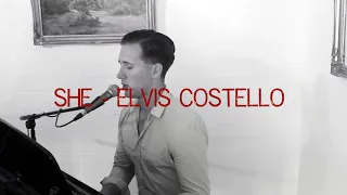 Elvis Costello - She (Nat Shervington Piano + Vocal Cover)