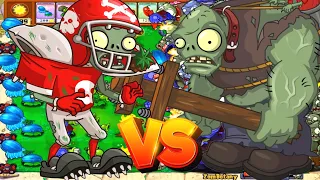 Plants vs Zombies Hack - Winter Melon vs 99 Football Zombies vs Gargantuar Zombies 😁😂🤪 #pvz