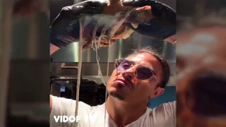 Nusret steakhouse. Nusret steak. Turkish cook Nusret Gokce. Salt bae