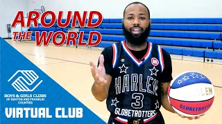 Around The World Basketball Trick: Tutorial From The Harlem Globetrotters