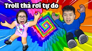 Troll thả rơi vào những chiếc hố bí ẩn với nhiều thử thách siêu khó !? bqThanh và Ốc Hoa Cả Mắt