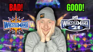 Ranking Every WRESTLEMANIA