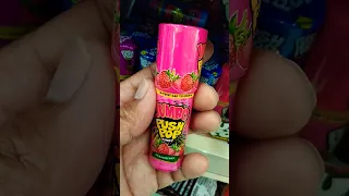 Jumbo Push Pop 🍓 #candy #shorts #viral #trending #satisfying #strawberry #asmr