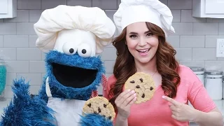 CHOCOLATE CHIP COOKIES w/ COOKIE MONSTER! - NERDY NUMMIES