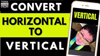 How to convert a horizontal video to vertical for IGTV and Pinterest  - Video 2 of 5