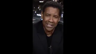 Denzel Washington Recites Iconic Training Day Line For Shaq 😭 #Shorts