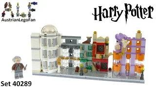 Lego Harry Potter 40289 Diagon Alley - Lego Speed Build Review