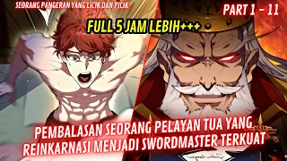 FULL 5 JAM LEBIH❗Awalnya Hanya Seorang Pelayan Tua,Ternyata SWORDMASTER Terkuat | Alur Cerita Manhwa