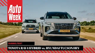 Toyota RAV4 Hybrid - Hyundai Tucson HEV - AutoWeek dubbeltest