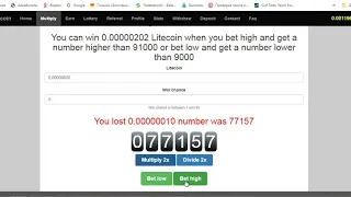 СТРАТЕГИЯ Multiply-Litecoin А также проверка на вывод 2020 год