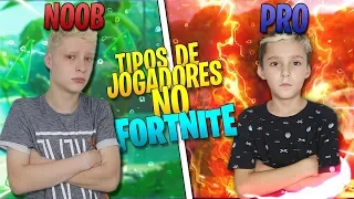 TIPOS de JOGADORES de FORTNITE