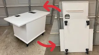 Building A Collapsible Coffee Cart