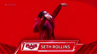 Seth Rollins Entrance Live! Raw 11/29/21