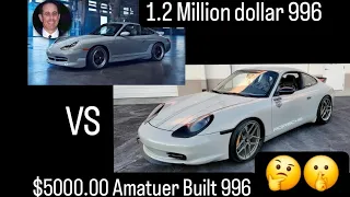 The Worlds Cheapest 996 Porsche 911 Home Build Vs the Worlds Most expensive Porsche Built 996 911