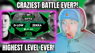 CRAZIEST BATTLE EVER?! Krilas Reacts to | D-LOW vs ZEKKA | SBX KICKBACK BATTLE 2021 | FINAL