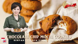 Renyah tapi CHEWY!! Resep Chocolate Chip Mochi Cookies yang ngehits di KOREA