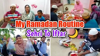 |•Pehla Jumma Pehla Roza || Ramadan Routine 2023 🌙 From Sehri To Iftar•| Vlog. {AFREEN DASTARKHWAN}