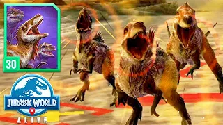 DON'T SEE THIS EVERY DAY vs 30 THYLOS INTREPIDUS (JURASSIC WORLD ALIVE)