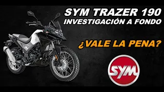 SYM NH-TRAZER 190| INVESTIGACIÓN A FONDO| LA ADVENTURE DE LA MARCA SYM|