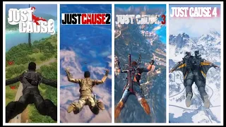 Evolution of Just Cause Video games  [2006 - 2018]