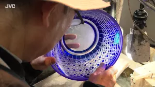 Edo Kiriko Cut Glass in 4K -- Yoshiro Kobayashi