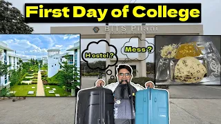 MY First Day at College | Bits Hyderabad | My First Vlog