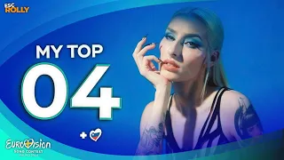 Eurovision 2024 | My Top 4 - NEW: 🇸🇮