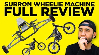 Custom Surron Wheelie Machine Full Review and Demo | RunPlayBack