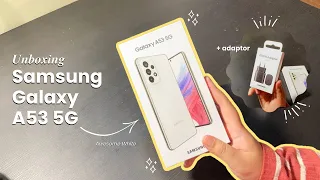 unboxing Samsung A53 5G in 2023 + camera test 📸✨