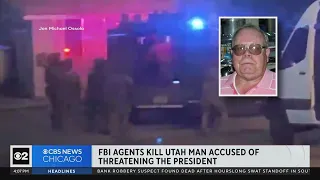 FBI agents kill Utah man accused of threatening President Biden