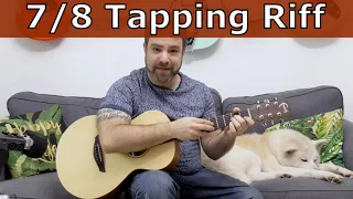 A Groovy 7/8 Tapping Riff You Can't Stop Playing | Guitar Lesson