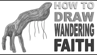 How to draw Wandering Faith (Trevor Henderson)