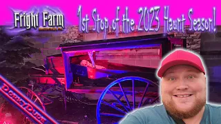 Fright Farm 2023 - A gauntlet of haunts at my 1st stop of the haunted house season!