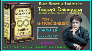 ПЕРВОНАЧАЛЬНЫЕ МАНУ ЧЕЛОВЕЧЕСТВА (Е.П.Блаватская, ТАЙНАЯ ДОКТРИНА.Том 2. Станца Х, шлоки 40, 41, 42)