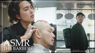 [ASMR] Best hospitality at a popular barbershop in Tokyo │ Genki Kobayashi x Yamaguchi Barber