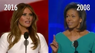 Melania Trump/Michelle Obama Speech Similarities