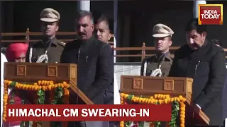 Sukhwinder Singh Sukhu Takes Oath As Himachal CM Today, Mukesh Agnihotri His Deputy | WATCH