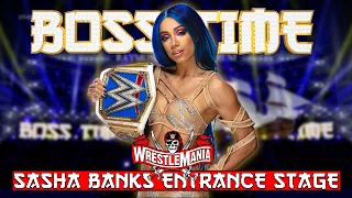 WWE WrestleMania 37 - Sasha Banks Entrance Stage Concept