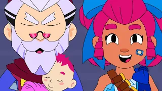 BRAWL STARS ANIMATION - PRINCESS SHELLY & BYRON WIZARD