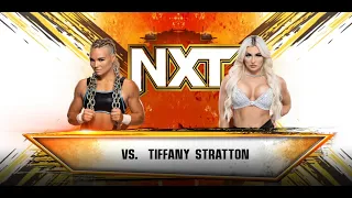 Ivy Nile vs. Tiffany Stratton: NXT highlights, July 11, 2023 WWE 2K23 4K Ultra Settings