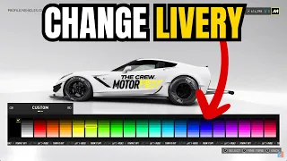 How to Apply and Make Livery in The Crew Motorfest - Customize Car in Crew Motorfest #thecrew