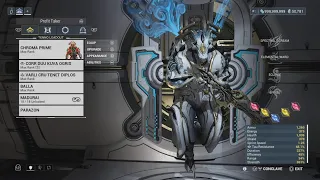 Updated Chroma loadout for fast Profit Taker farming in Warframe