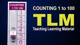 Math TLM !! counting tlm !! 1 to 100 numbers counting !! english TLM