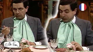 Un dîner qui tourne mal pour Mr Bean | Clips drôles de Mr Bean | Mr Bean France