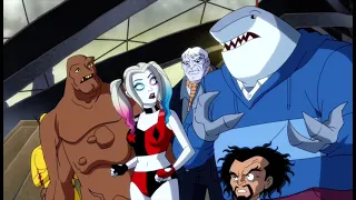 Where were you Sandra for King Shark. ( Harley Quinn season 1 )