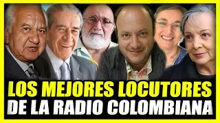 TOP DE MEJORES LOCUTORES DE COLOMBIA | La voces mas bonitas de la radio Colombiana
