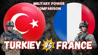 Turkey vs France Military power Comparison 2024 | Is Turkey's Military Stronger Than France's?